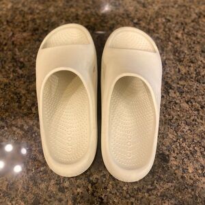 Crocs Slide Sandals-bone